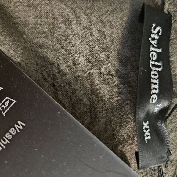 Style Dome jumper, army green. Size XXL. NWT. # 845 - Picture 4 of 6